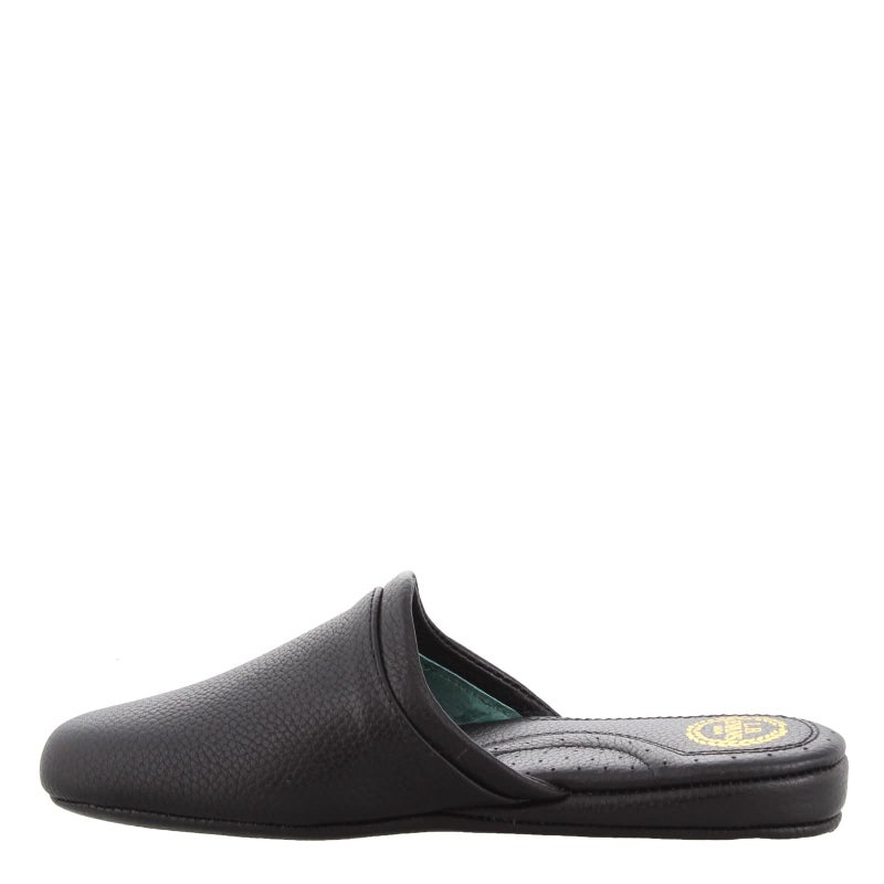 L.B. Evans Men's Aristocrat Scuff Slipper,Black,10 M - Image 4